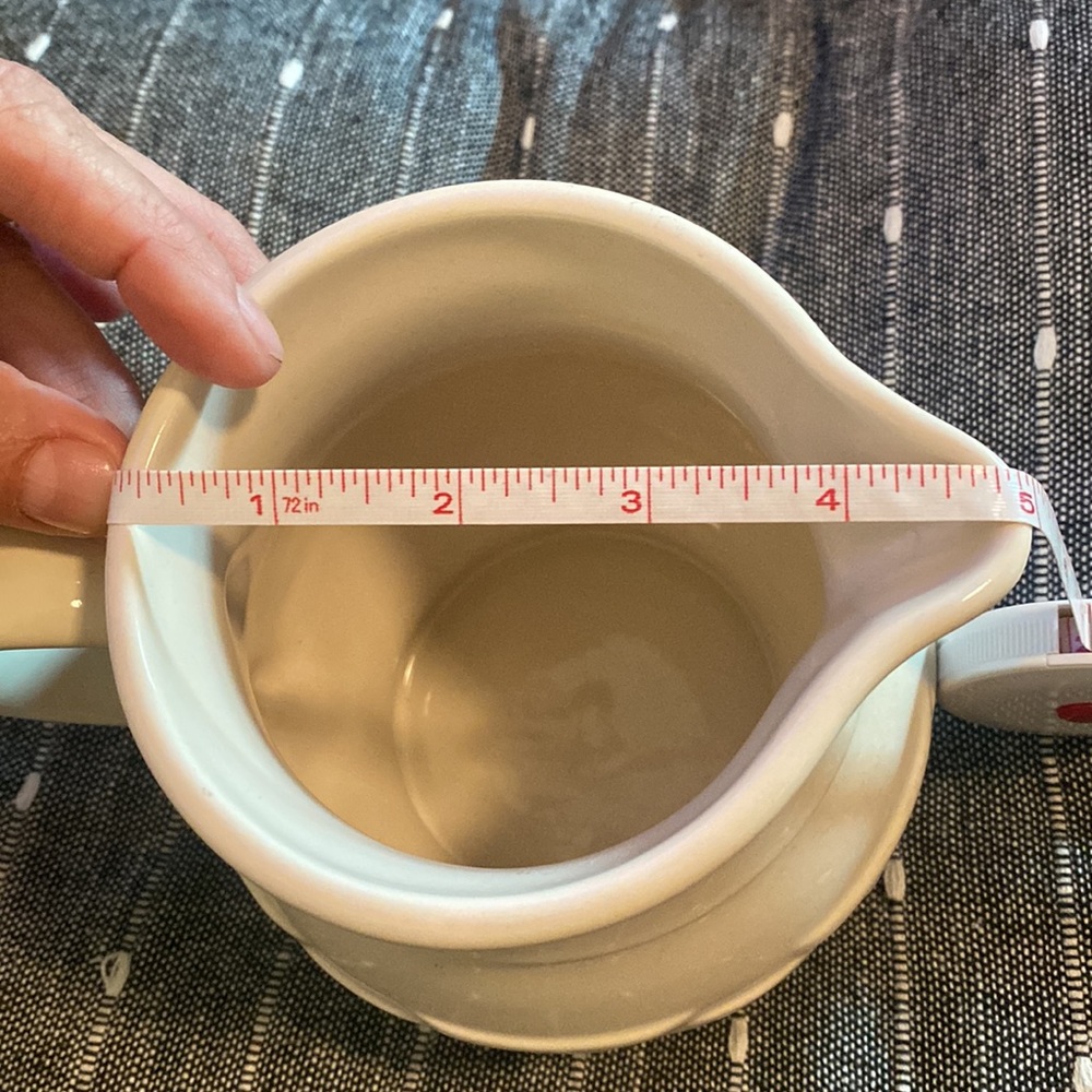 EUC) Vintage Longaberger Milk Pitcher - Picture 9 of 11